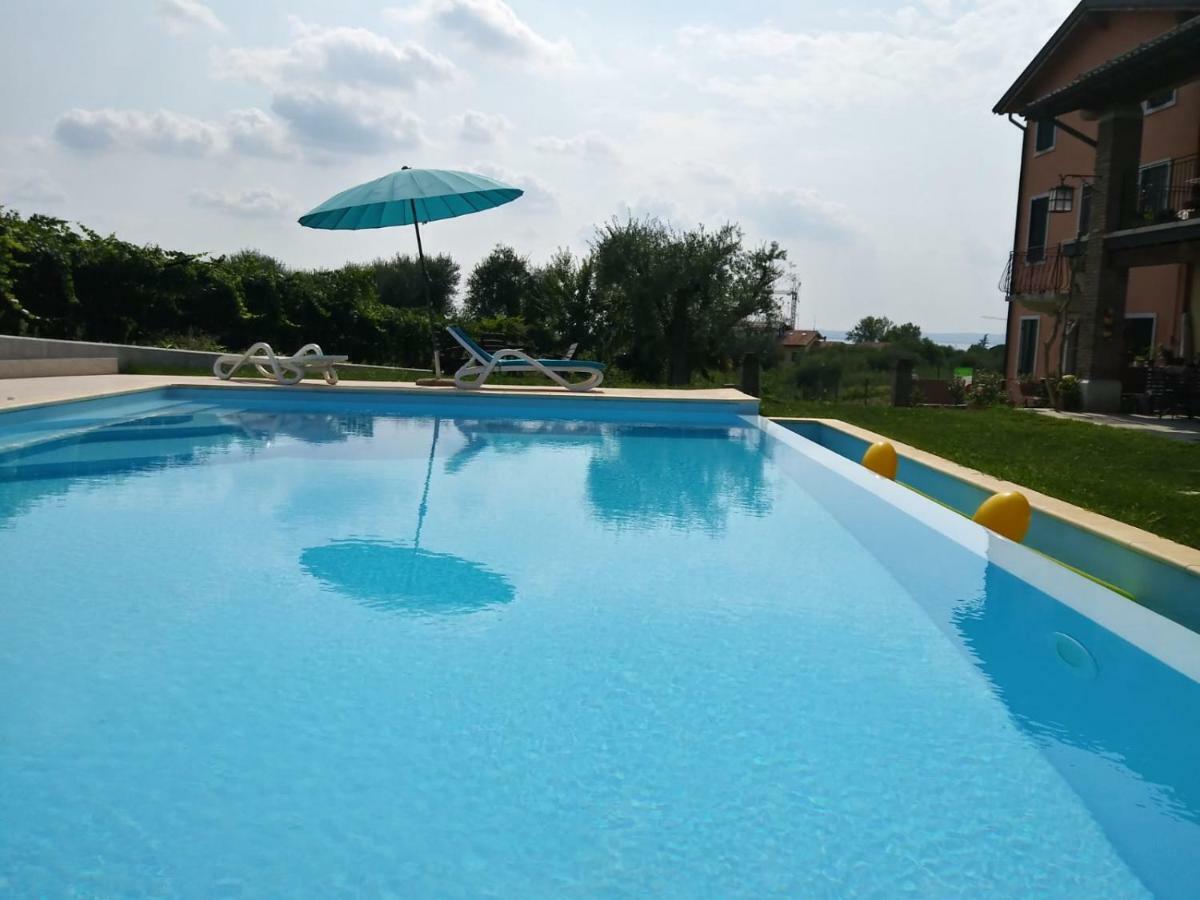 Residence Tasso Canossa - Appartamento Con Piscina Lazise Exterior foto